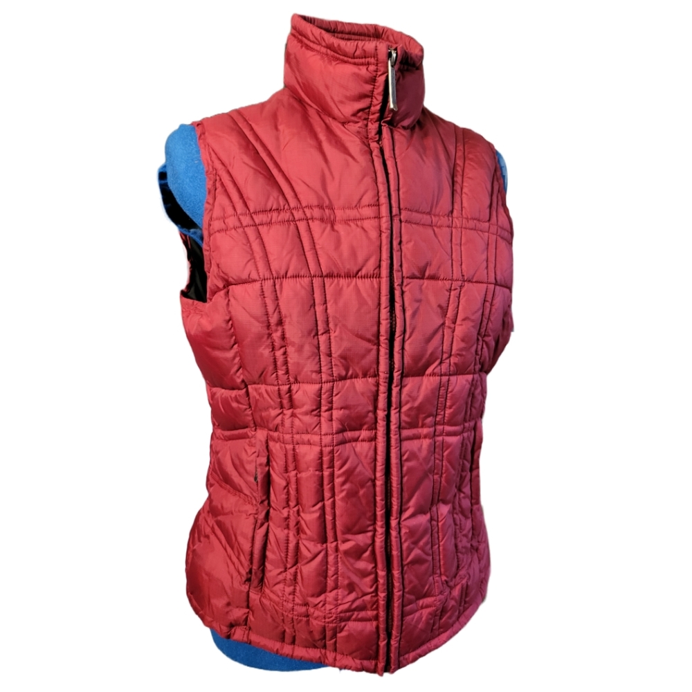Woolrich Insulated "Ruby" Red Quilted Puffer Vest… - image 1